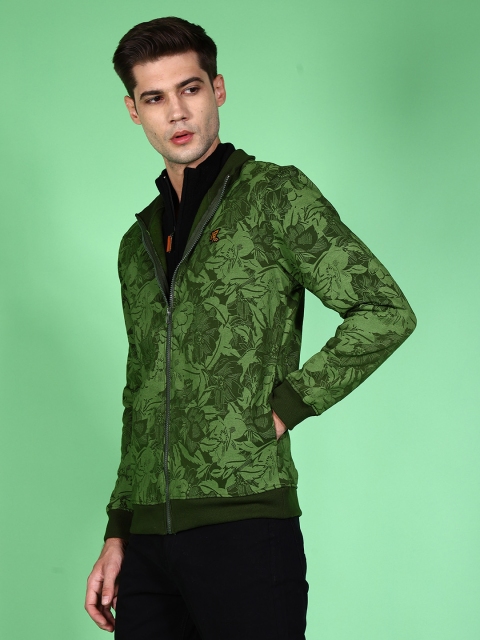 The Indian Garage Co Men Green Printed Sweatshirt - Image 3