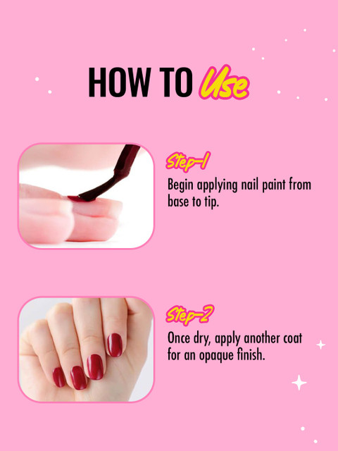 MyGlamm Popxo Mini Nail Kit-Vacay, 15ml - Image 5