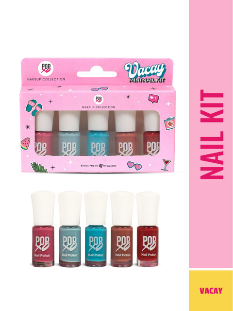 MyGlamm Popxo Mini Nail Kit-Vacay, 15ml