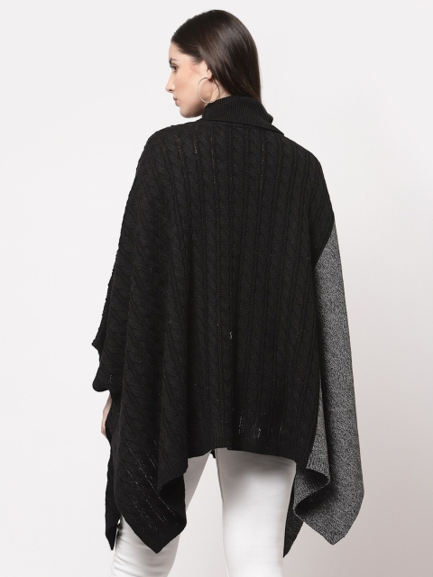 513 Women Black Lapel Shrug - Image 4
