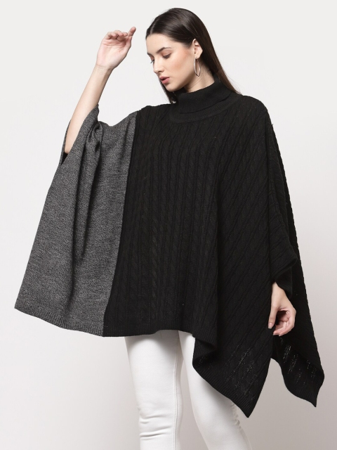 513 Women Black Lapel Shrug - Image 3