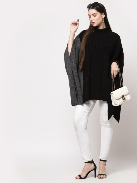 513 Women Black Lapel Shrug - Image 5