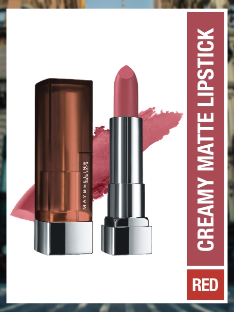 Maybelline New York Color Sensational Creamy Matte Lipstick - Touch of Spice 660 - Image 2