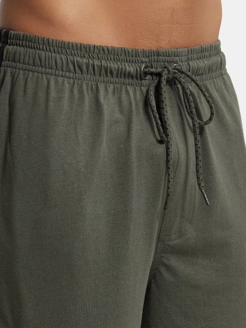 Jockey Combed Cotton Rich Shorts with Side Pockets-9426 - Image 6