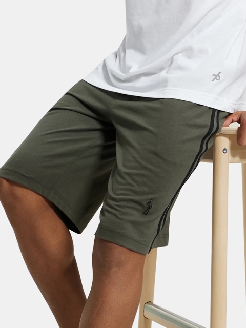 Jockey Combed Cotton Rich Shorts with Side Pockets-9426 - Image 5