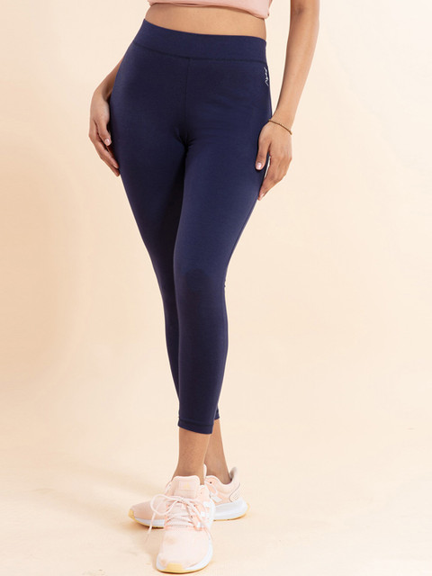 Nykd Women Solid Iconic Comfort Cotton Leggings