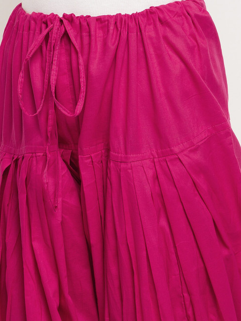 Clora Creation Women Pack of 2 Solid Pure Cotton Salwar - Image 5