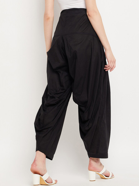 Clora Creation Women Pack of 2 Solid Pure Cotton Salwar - Image 3