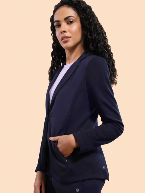 Enamor A903 Dry Fit Stretch Cotton Single-Breasted Sporty Blazer for Women - Image 6