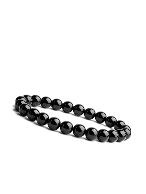 Young & Forever Unisex Black Brass Onyx Bracelet - Image 2