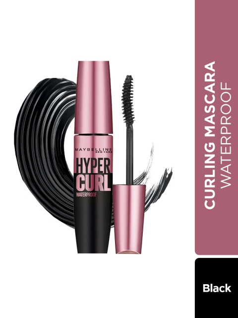 Maybelline New York Hypercurl Waterproof Mascara - Black - 9.2ml - Image 2