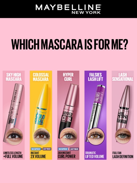 Maybelline New York Hypercurl Waterproof Mascara - Black - 9.2ml - Image 6