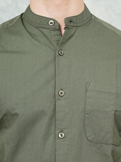 The Indian Garage Co Men Regular Fit Opaque Casual Shirt - Image 2