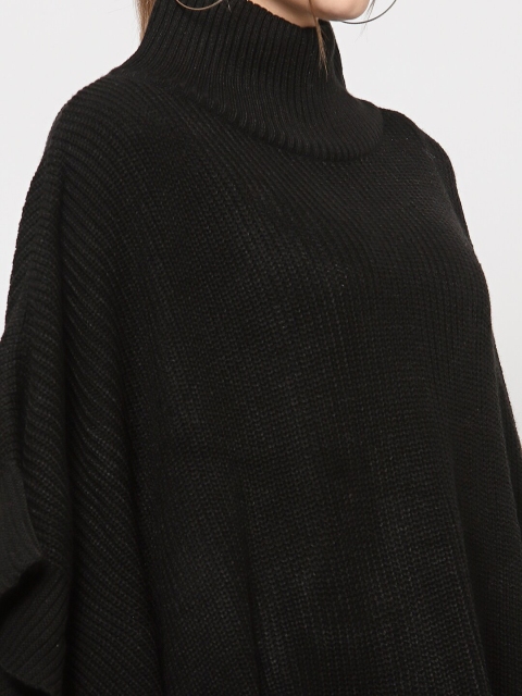 513 Women Black Waterfall Shrug - Image 2