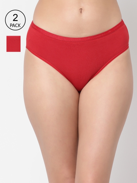 Floret Women Pack Of 2 Assorted Hipster Briefs