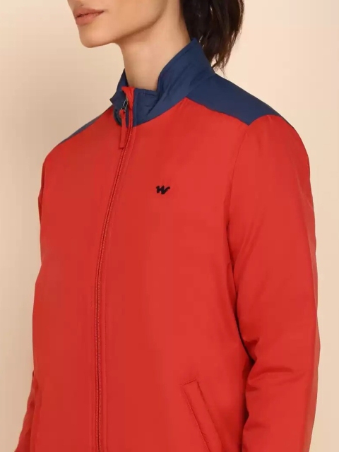 Wildcraft Women Red Lightweight Longline Outdoor Sporty Jacket - Image 2