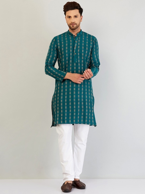 Armaan Ethnic Men Ethnic Motifs Kurta with Pyjamas - Image 7