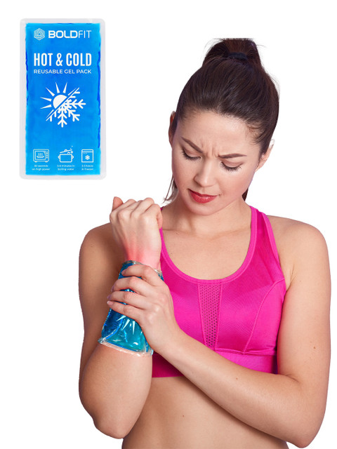 BOLDFIT Blue Hot and Cold Ice Pack Gel - Image 2