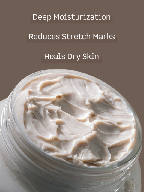 MCaffeine Choco Body Butter for 72Hrs Intense Moisturization for Dry & Dull Skin - 100g - Image 2
