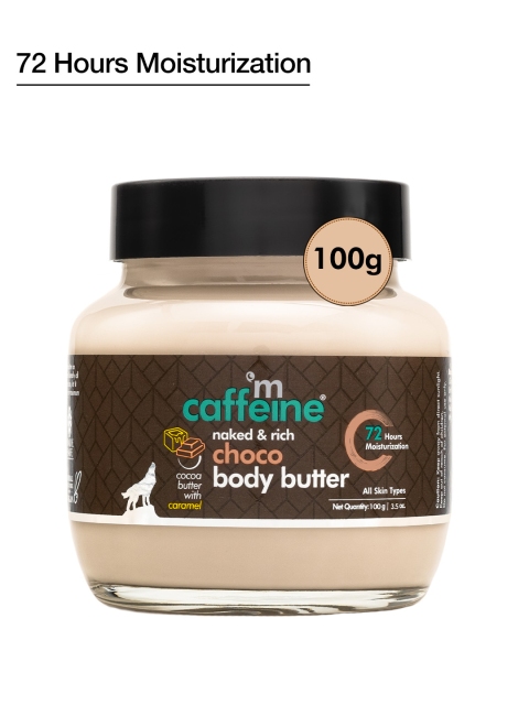 MCaffeine Choco Body Butter for 72Hrs Intense Moisturization for Dry & Dull Skin - 100g - Image 6