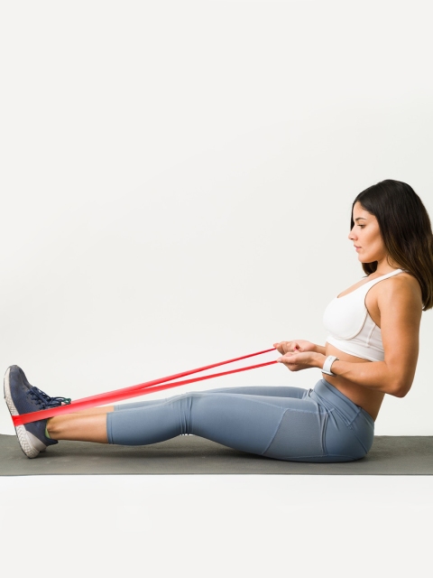 BOLDFIT Set Of 3 Solid Heavy Resistance Exercise Bands - Image 5