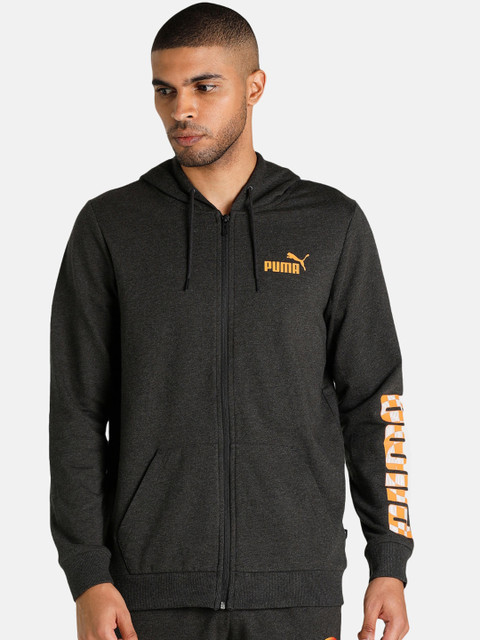 Home niche-market02 39 Puma Men Slim Fit Brand Logo Hodded Outdoor Sporty Jacket