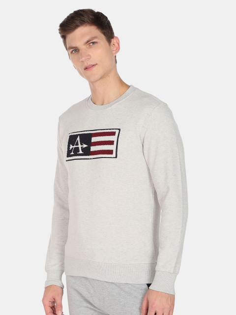 Arrow Sport Men Applique Sweatshirt - Image 3