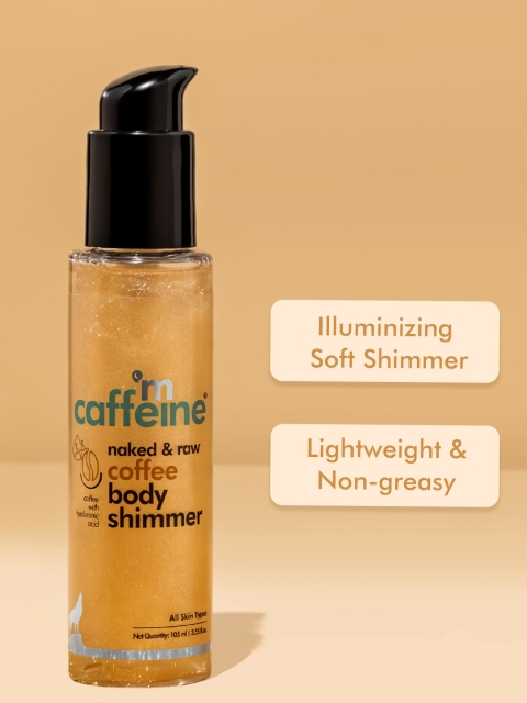 MCaffeine Natural & Vegan Coffee Body Shimmer for Oil-Free Hydration - 105 ml - Image 2