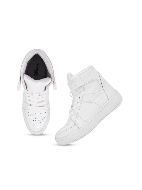Shoetopia Women Perforations High-Top Sneakers - Image 2