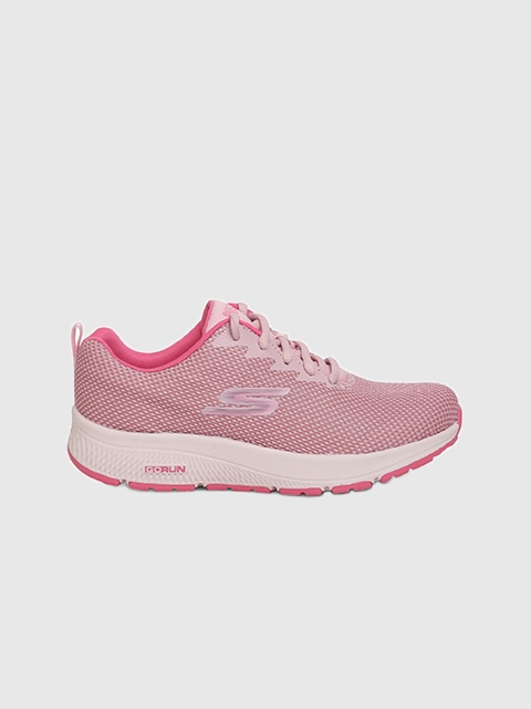 Skechers Go Run Consistent Women Pink Mesh Sports Shoes