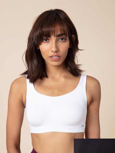 Nykd Women Pack of 2 Easy-Peasy Slip-On Bra With Full Coverage (NYB113P02)