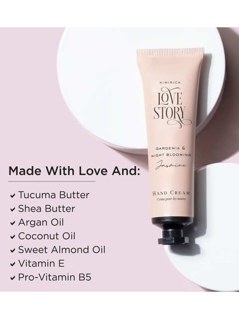 Kimirica Love Story Gardenia & Night Blooming Jasmine Hand Cream - Image 5
