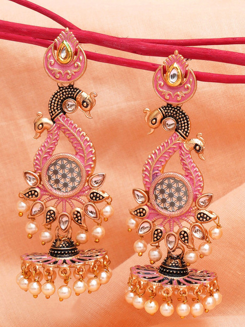 KARATCART Contemporary Drop Earrings