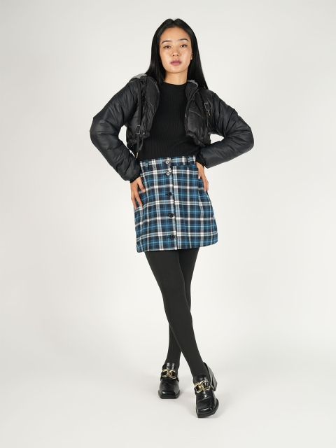 Theater Women Solid Winter Fur Stockings - Image 4