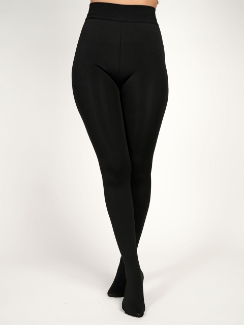 Theater Women Solid Winter Fur Stockings