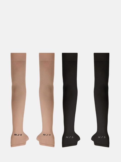 N2S NEXT2SKIN Pack Of 2 Solid Arm Sleeves - Image 2