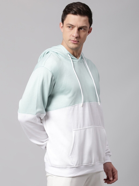Dennis Lingo Men Colourblocked Hooded Sweatshirt - Image 3