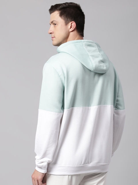 Dennis Lingo Men Colourblocked Hooded Sweatshirt - Image 5