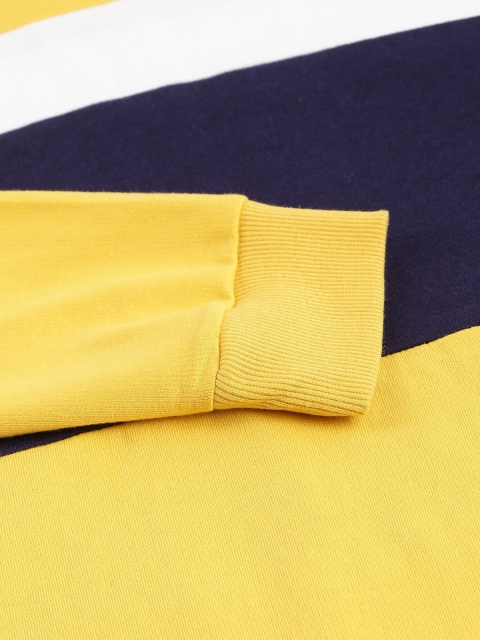 Dennis Lingo Men Colourblocked Hooded Sweatshirt - Image 7