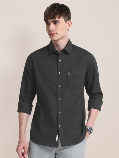 U.S. Polo Assn. Men Classic Opaque Casual Shirt