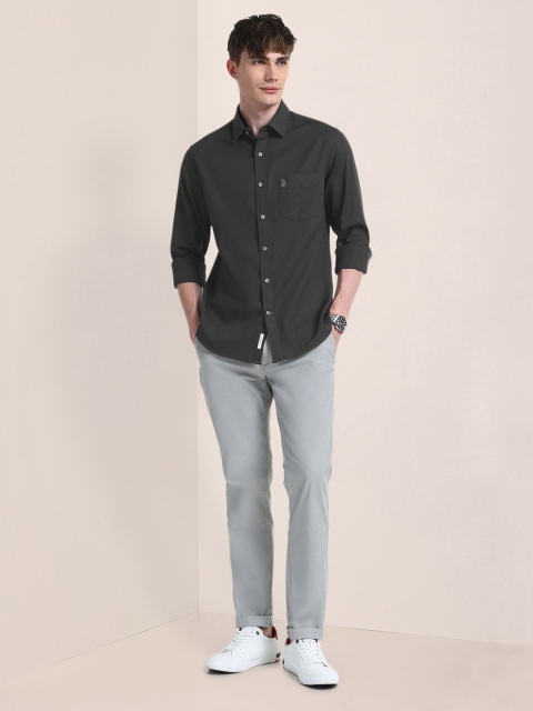 U.S. Polo Assn. Men Classic Opaque Casual Shirt - Image 5