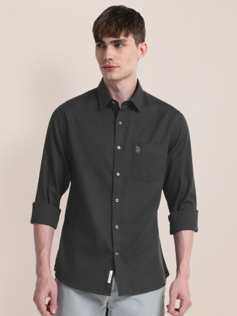 U.S. Polo Assn. Men Classic Opaque Casual Shirt - Image 6