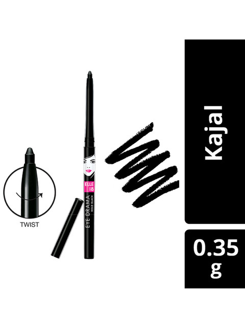 ELLE 18 Eyedrama Kajal - Bold Black - Image 5