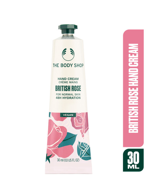 THE BODY SHOP British Rose Petal-Soft Hand Cream 30 ml - Image 2
