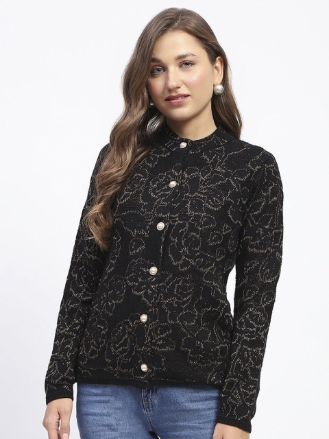Madame Women Floral Printed Cardigan