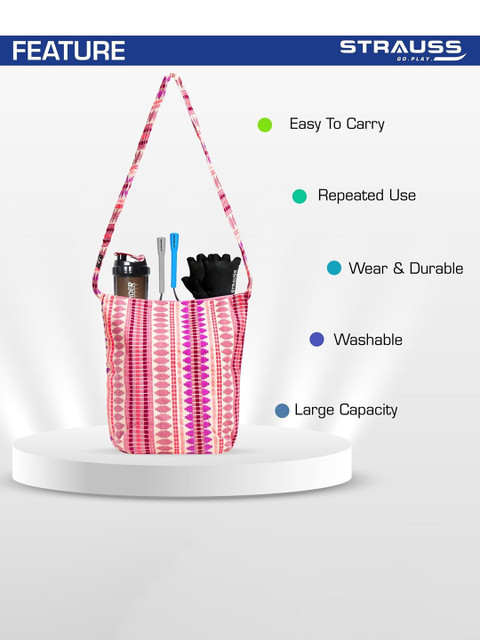 STRAUSS Printed Sling Bag - Image 3