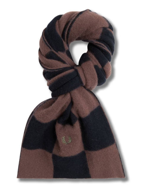 Fred Perry Men Checked Scarf