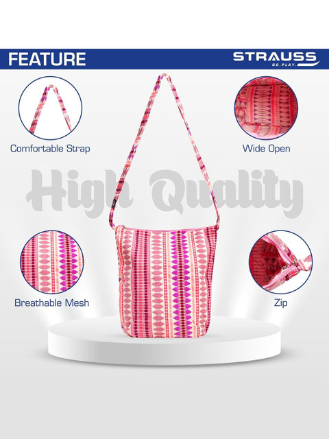 STRAUSS Printed Sling Bag - Image 4