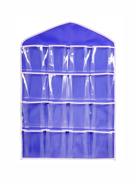 atorakushon Blue & Transparent Multi-Utility Clothes Storage Organizer - Image 5