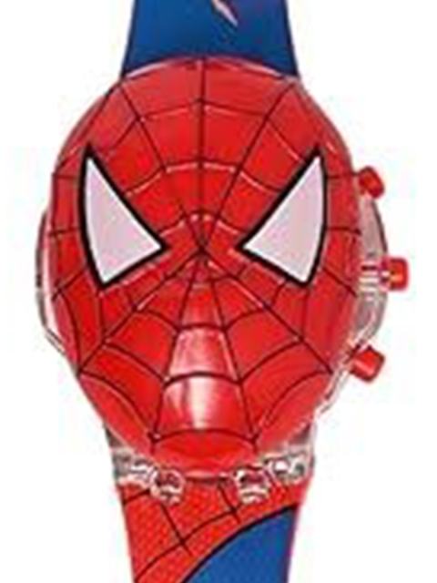 SWADESI STUFF Unisex Kids Printed Dial & Straps Digital Multi Function Automatic Watch 3D SPIDERMAN - Image 7